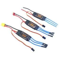 Brushless 40A ESC Speed Controler 2-4S With 5V 3A UBEC RC FPV Quadcopter RC Airplanes Helicopter F450 F550 S500 30A motor XT60