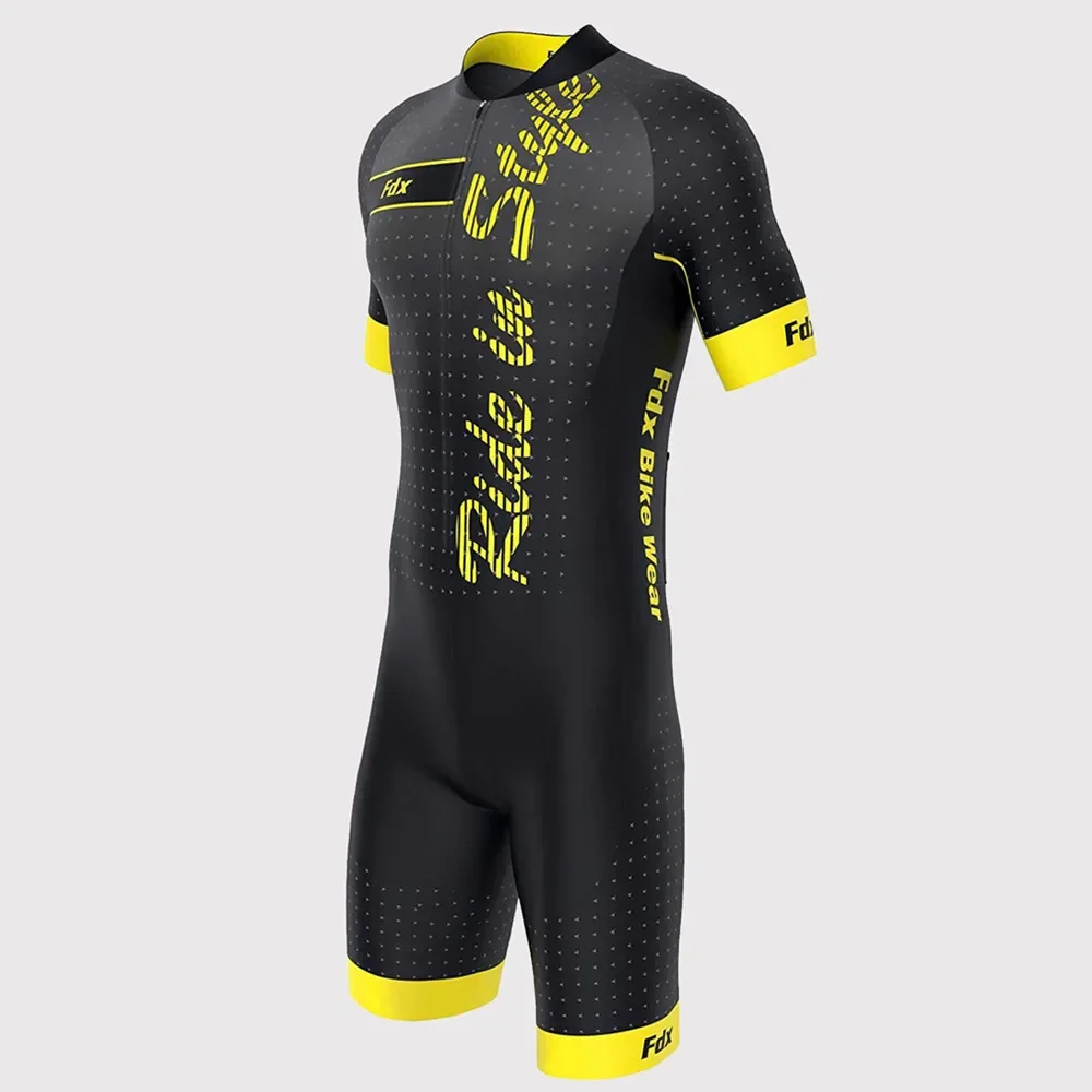 AliExpress NONE Cycling Triathlon Suit Summer Men Racing Team Jumpsuit Short Sleeve Bike Tights Bicycle Sleeveless Ciclismo Hombre Ropa Jumpsuit