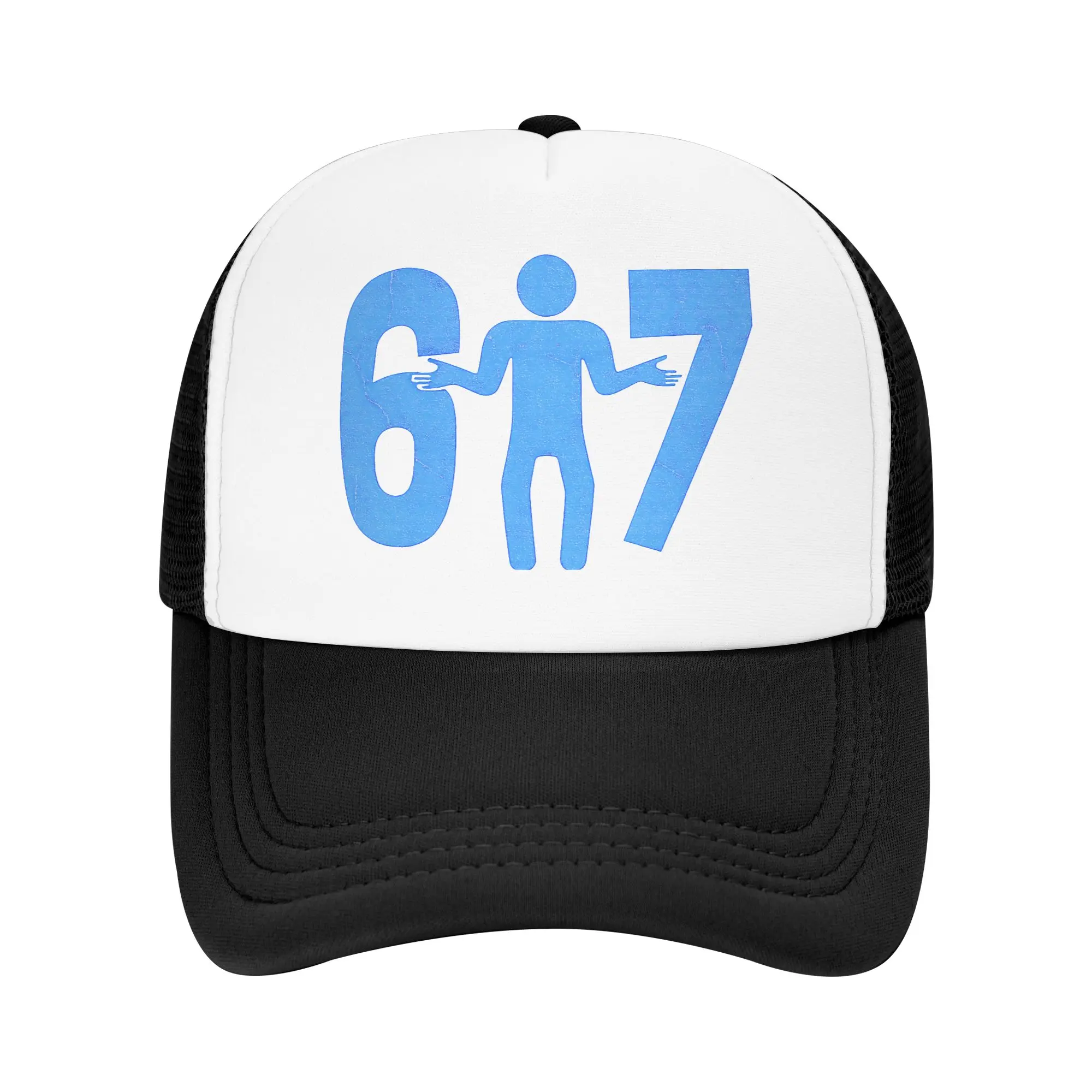 6-7 Stick Figure 67 Meme Trucker Hat Women Men Adjustable Unisex  Baseball Cap Summer Dad Hat