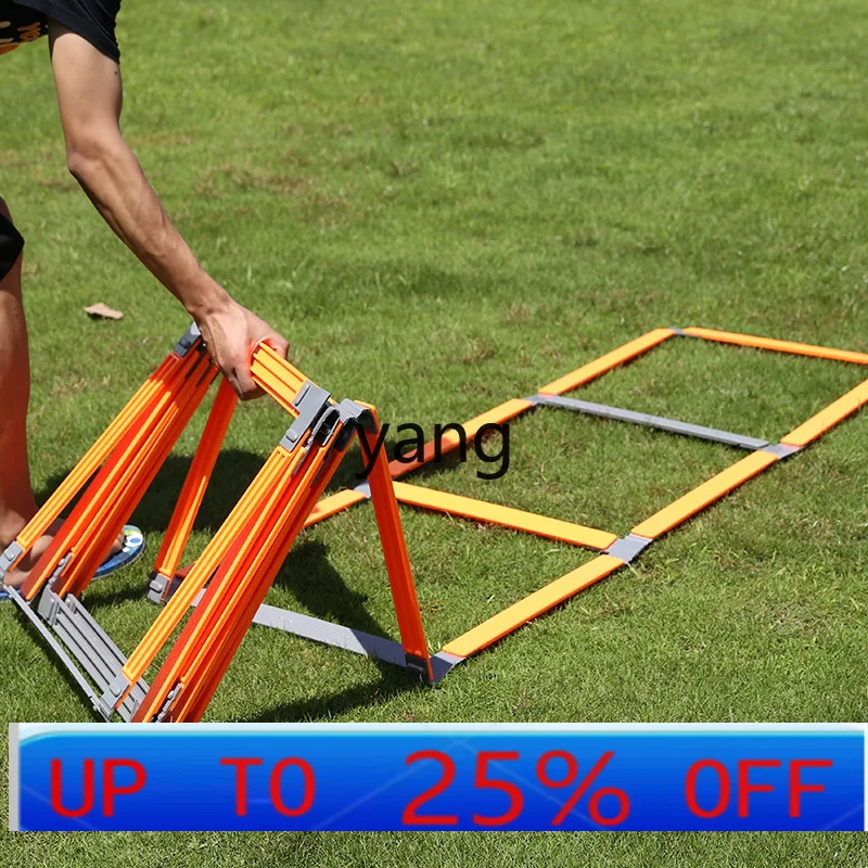 

LH new fixed agile ladder football training aid butterfly folding ladder