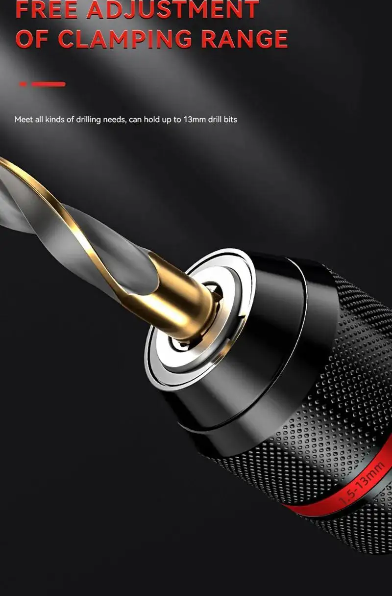 Keyless Drill Chuck Quick Change Conversion Adapter 1/2 Unf Mount 2~13mm Self-Tighten Screwdriver Drill Bits Chucks view 4