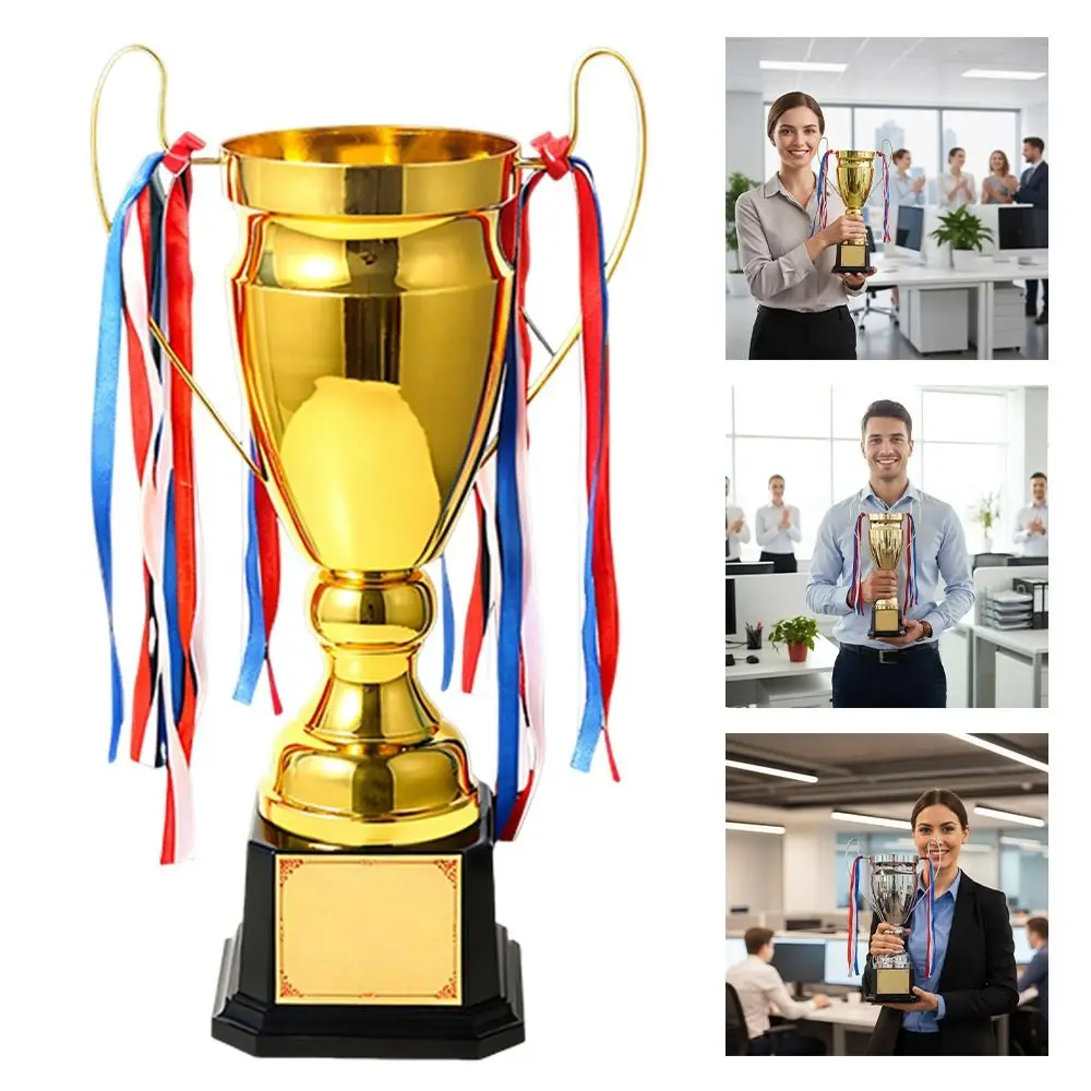 Gold,Silver,Bronze Metal Trophy High End Atmosphere Metal Material Sports Trophies 36/40/45/49CM Winner Award Trophy