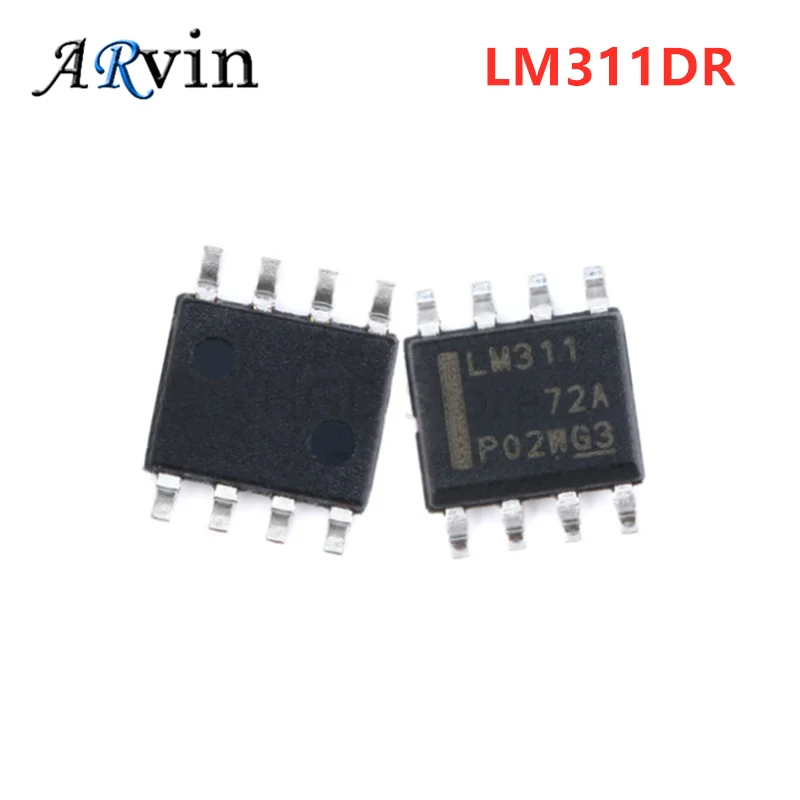 10PCS LM311DR SOP8 LM311 SOP-8 SMD 311DR Operational Amplifiers LM311D SOP