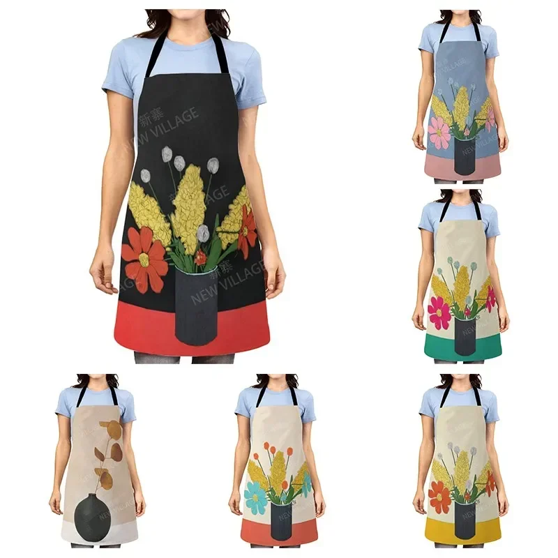 Aesthetic Women kitchen apron kids original Children Waterproof girl fashionable custom princess man waiter work apron oil proof