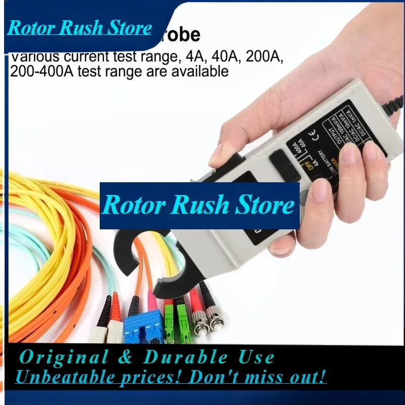 RoRuSOWON CP-05 Oscilloscope AC/DC Clamp Current Probe Tester 200KHz 400A Clamp Current Tester Oscilloscope Parts