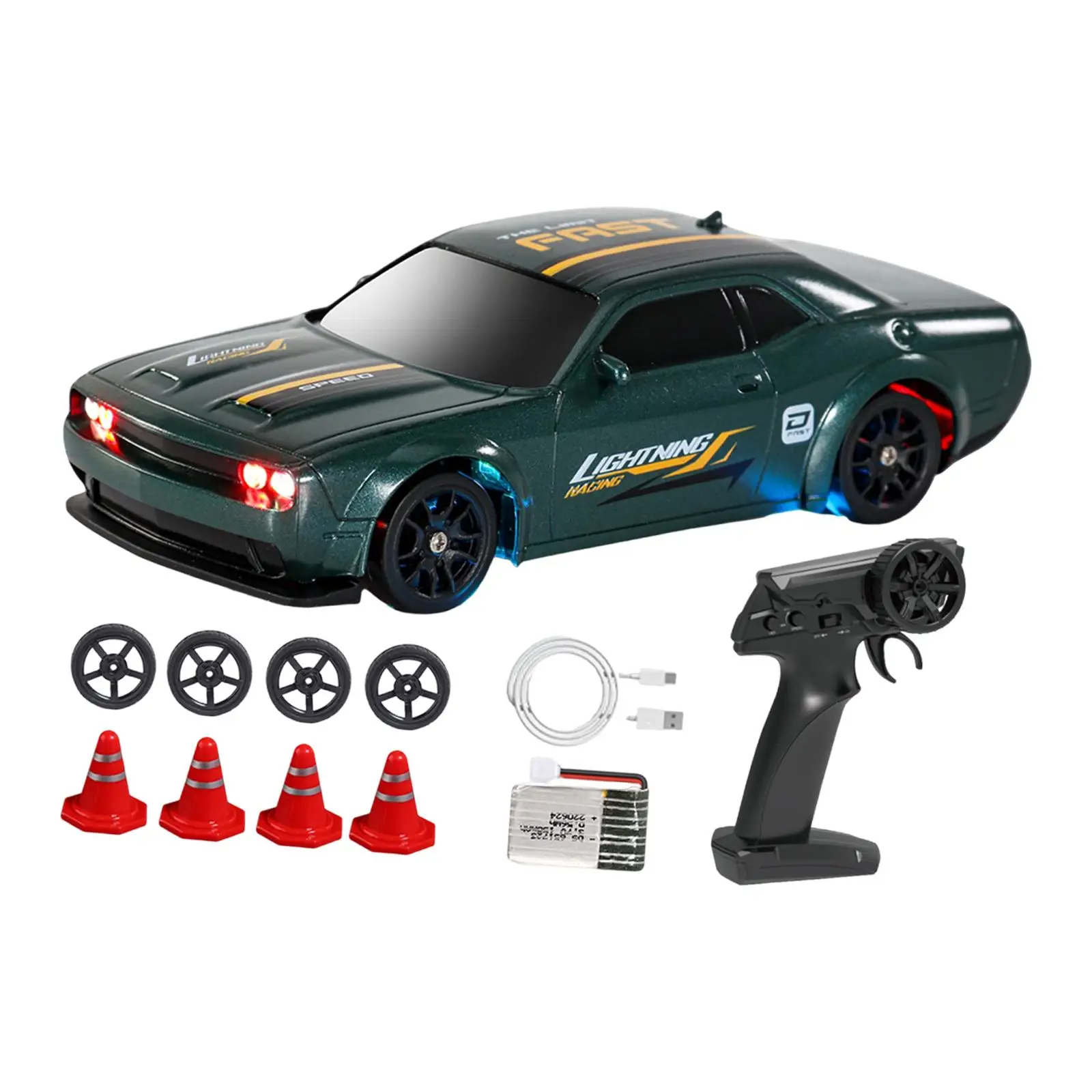 

1/43 Scale RC Drift Car 1:43 4WD Professional for Age 6 7 8+ Birthday Gifts