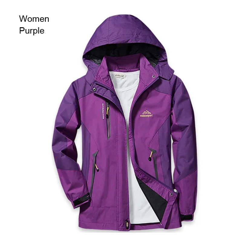 

Female&Male Windbreaker Outdoor Women Men Water Resistant Climbing Camping Hiking Coat Trekking Fishing Clothes