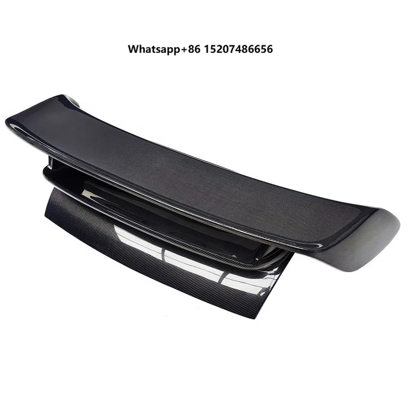Carbon Fiber Rear Wing for Rear Spoiler for 997.1 997.2 Deck Lid +Tail Wing