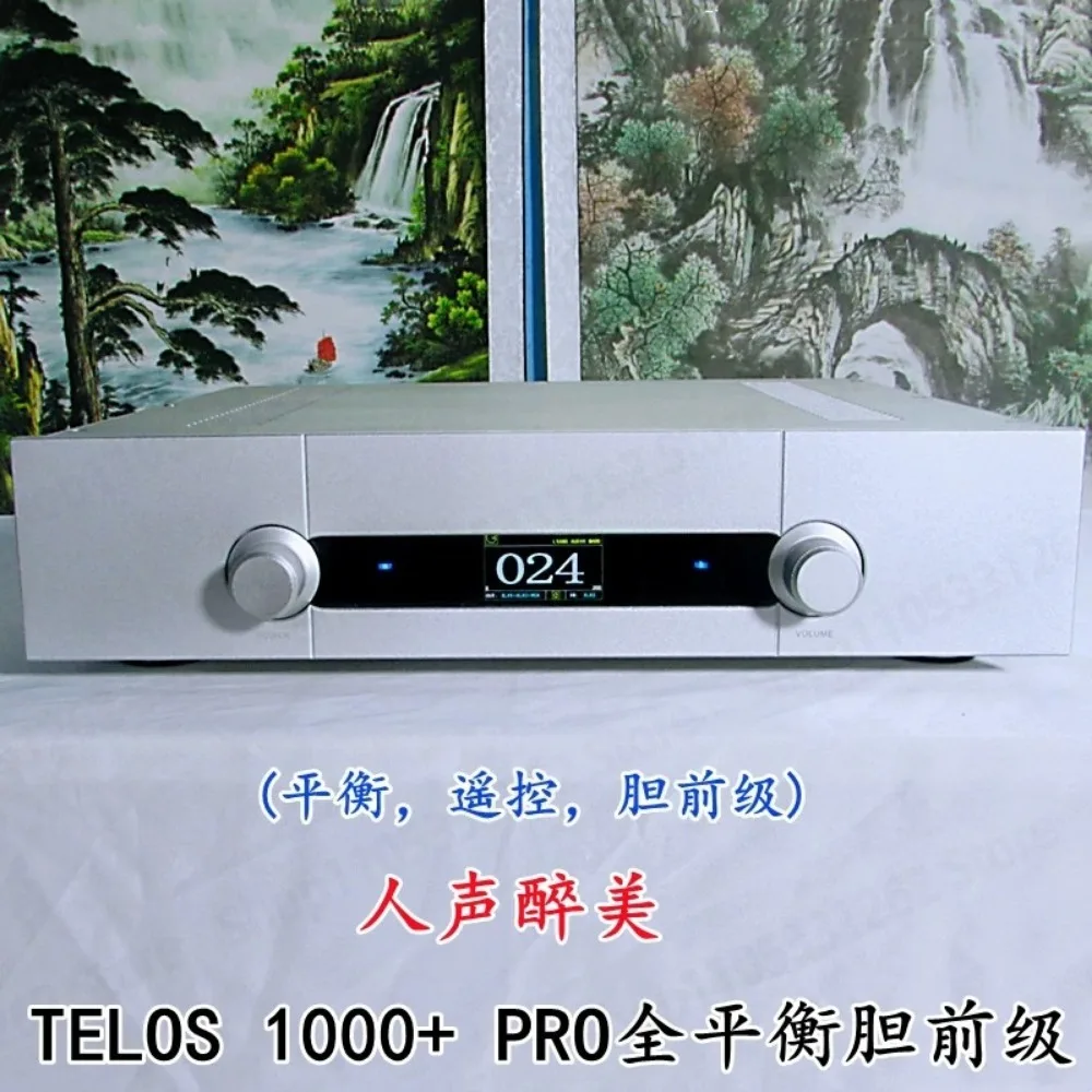 T1000 PRO Fully Balanced Remote Control Tube Preamplifier HiFi Stereo Preamp