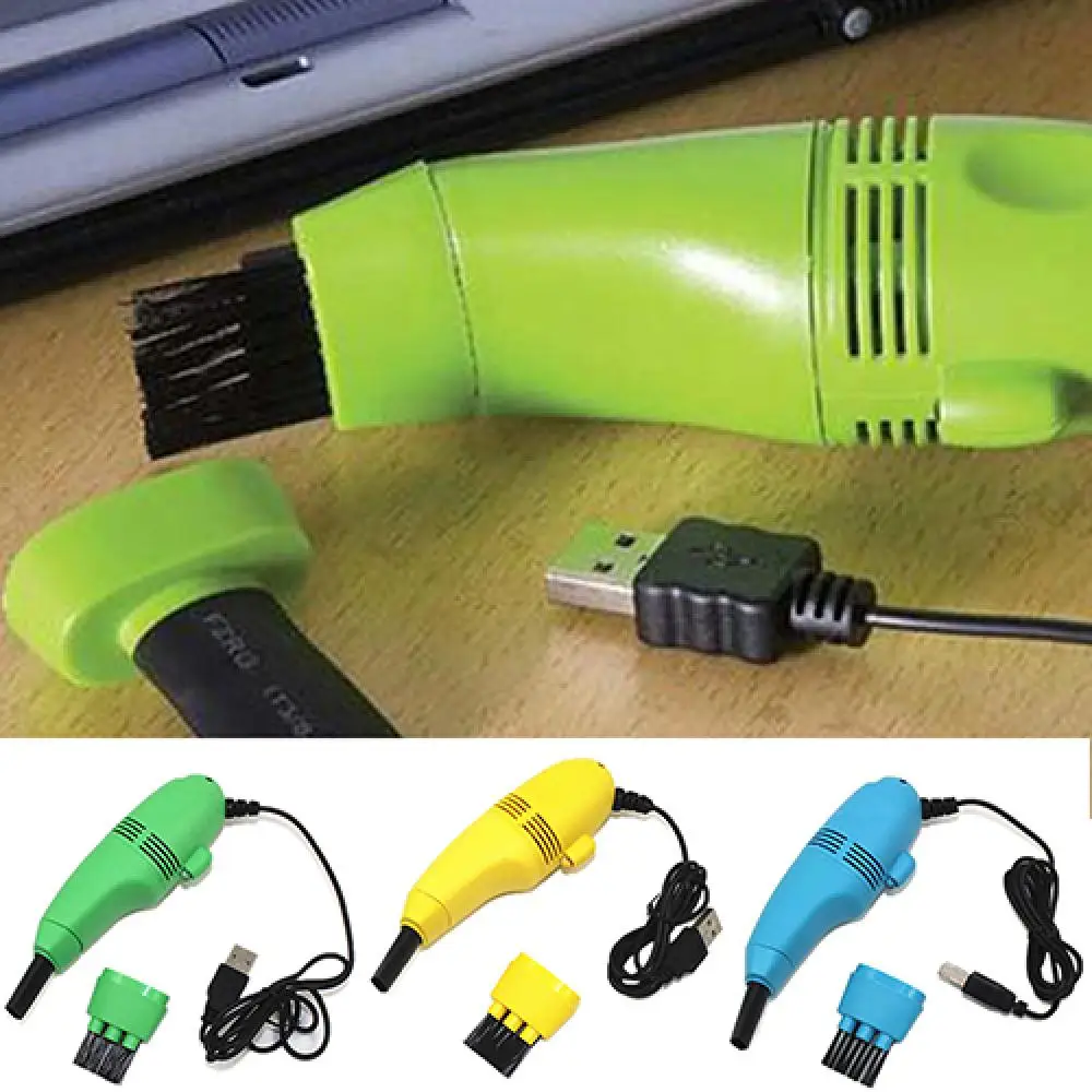 Car Dashboard Vaccum Cleaner Mini USB Dust Collector Laptop Computer Keyboard Vaccum Cleaner Brush Clean Tool