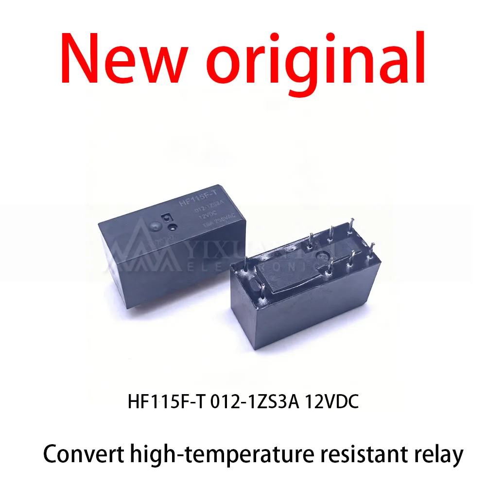 10Pcs/Lot New original HF115F-T 012-1ZS3A Convert high-temperature resistant relay