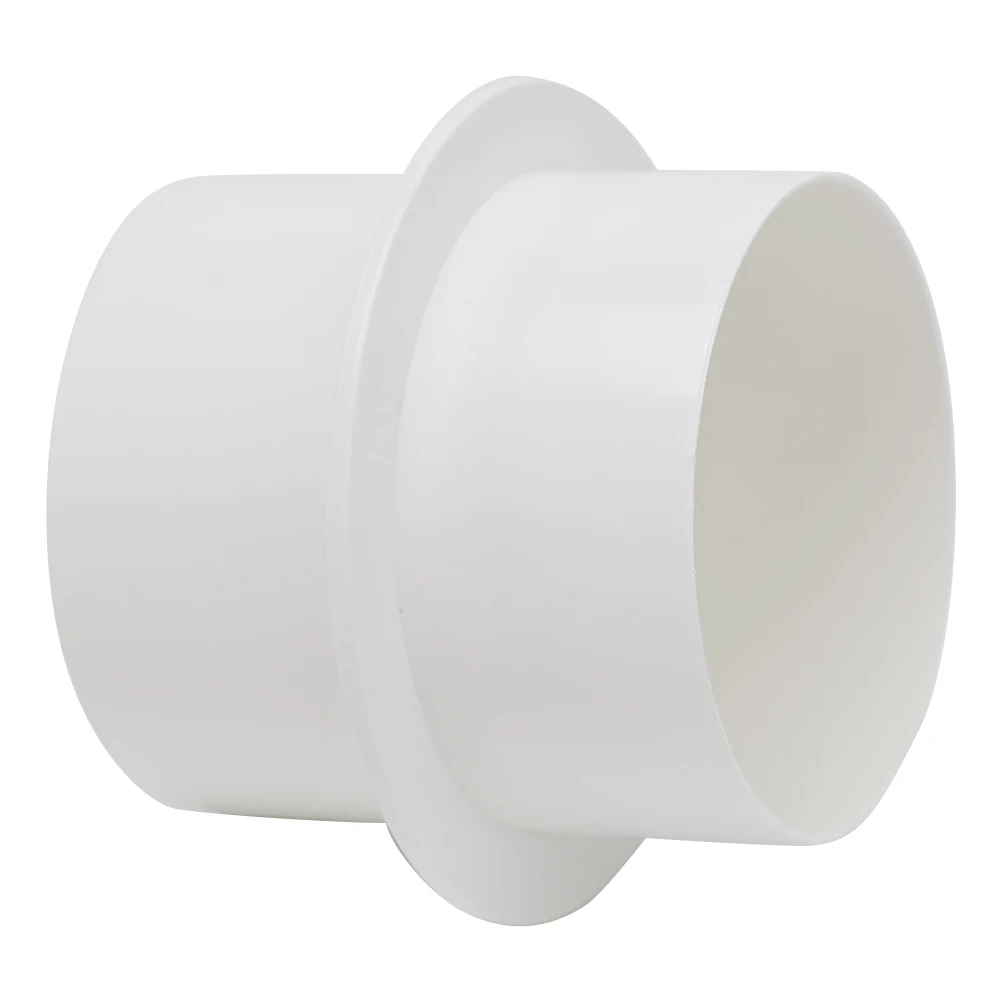 

High Quality Bathroom Check Valve Ventilation 100mm 120mm 150mm PVC Round White 80mm For Bathroom Fan For Ventilation