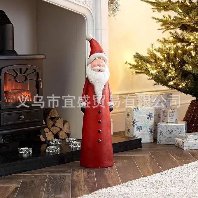 ‌Christmas Santa & Snowman Figurines Set- Nordic Party Decor | Cute Holiday Ornaments