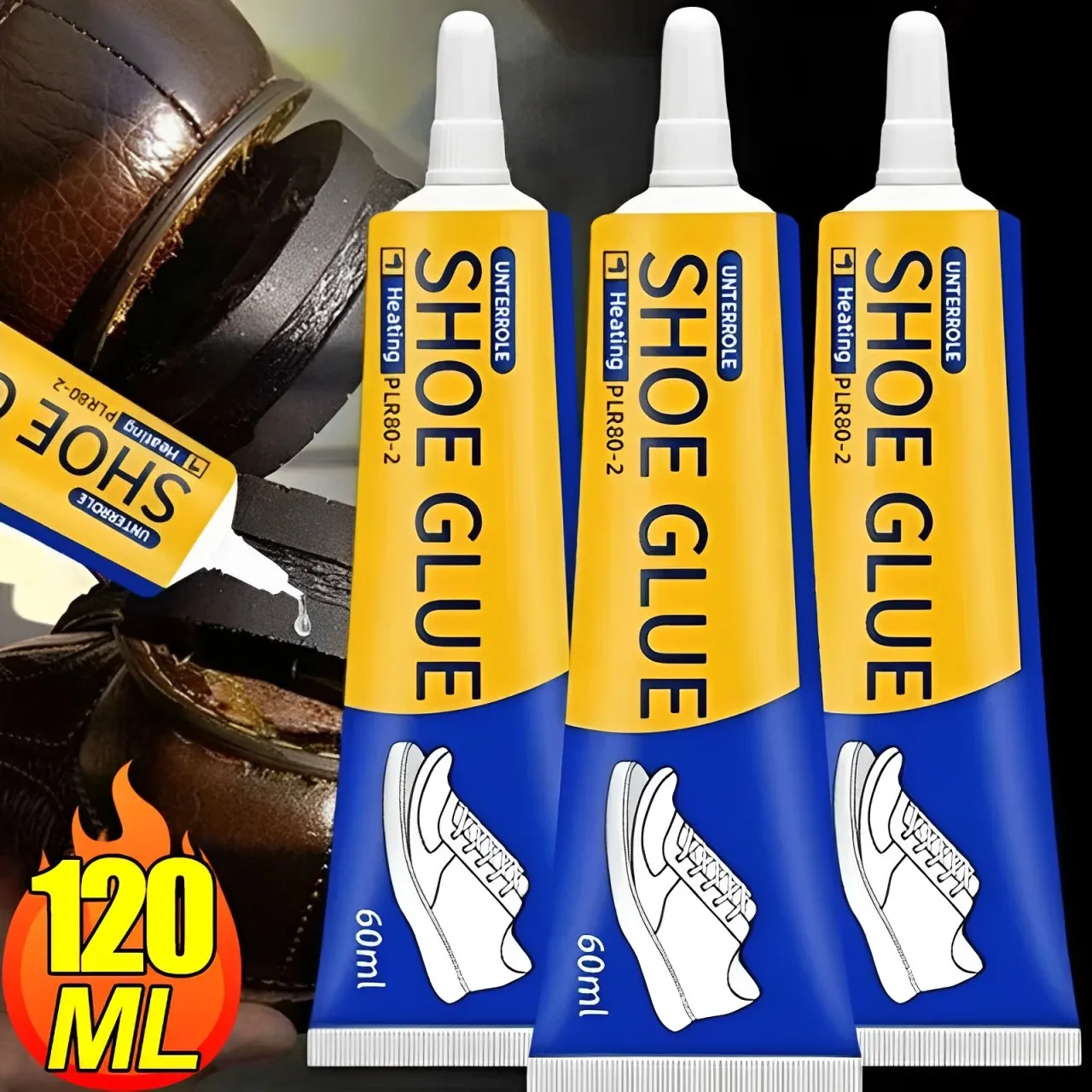 120/60ML Strong Shoe-Repairing Adhesive Shoemaker Universal Waterproof Strong Shoe Adhesive Shoemaker Professional Repair Tools