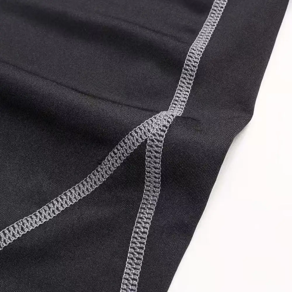 Breathable Mens Quick Dry Shirt Compression Sport T Shirt Short Sleeve Elastic Fitness Tee For Gym Running Training Workout