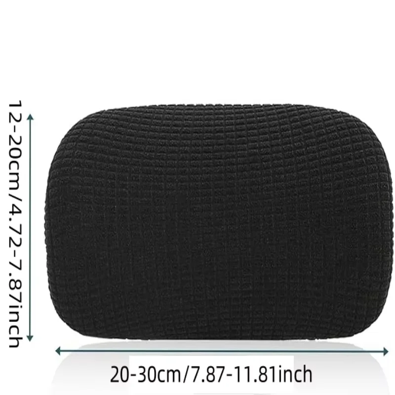 1PC Gaming Esports Chair Head Pillowcase Stain-proof Comfortable Boss Chair Head Covers High Elasticity Household