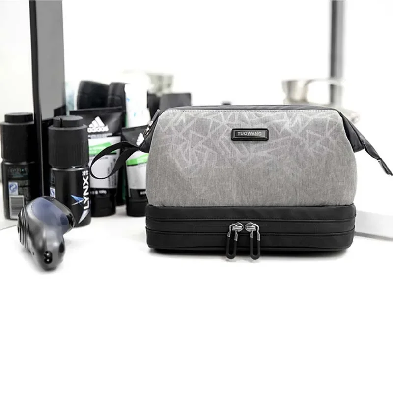 

Toiletry Wash Travel Organizer Cosmetic Bag Multifunction Make up Storage Pouch Beautician Folding Makeup Bag for Men Women