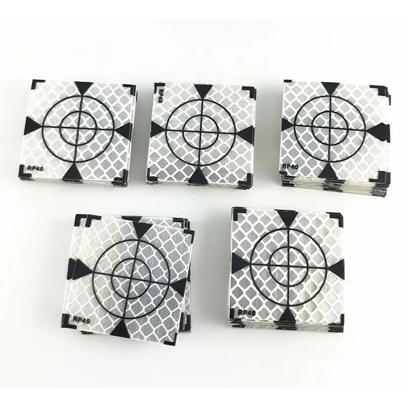 

New 100 PCS Reflector Sheet Reflective Tape Target Total Station