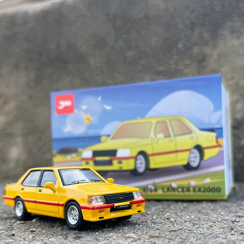 

1/64 Mitsubishi Lancer EX 2000, модель спортивного автомобиля из сплава, литье под давлением, металлические классические автомобили, модель автомобиля, имитация миниатюрных масштабных игрушек