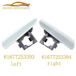 61677253393 Headlight Washer Nozzle Spray Jet Cover Cap Car 61677253394 For BMW 3 Series Coupe E92 E93 LCI M SPORT 2010-2013