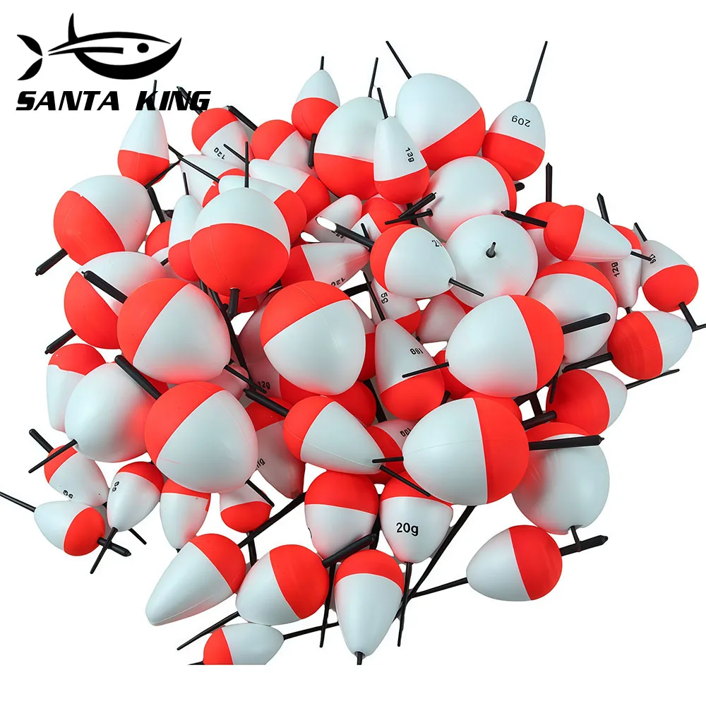 10 Uds flotadores de pesca flotadores EVA 5g 12g 15g 20g 30g cebo flotante de pescado para pesca en el mar accesorios de aparejos de pesca de carpa
