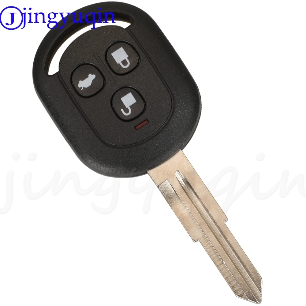 Jingyuqin llave de entrada remota sin llave para coche 433Mhz ASK ID60 Chip para Chevrolet Aveo Daewoo Nubira Optra Aoto Control Fob SAKS-01TX