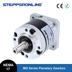 Nema 17 Planetary Gearbox Motor Speed Reducer Ratio 5:1/10:1/20:1/50:1/100:1 5mm Input for Nema17 Stepper Motor