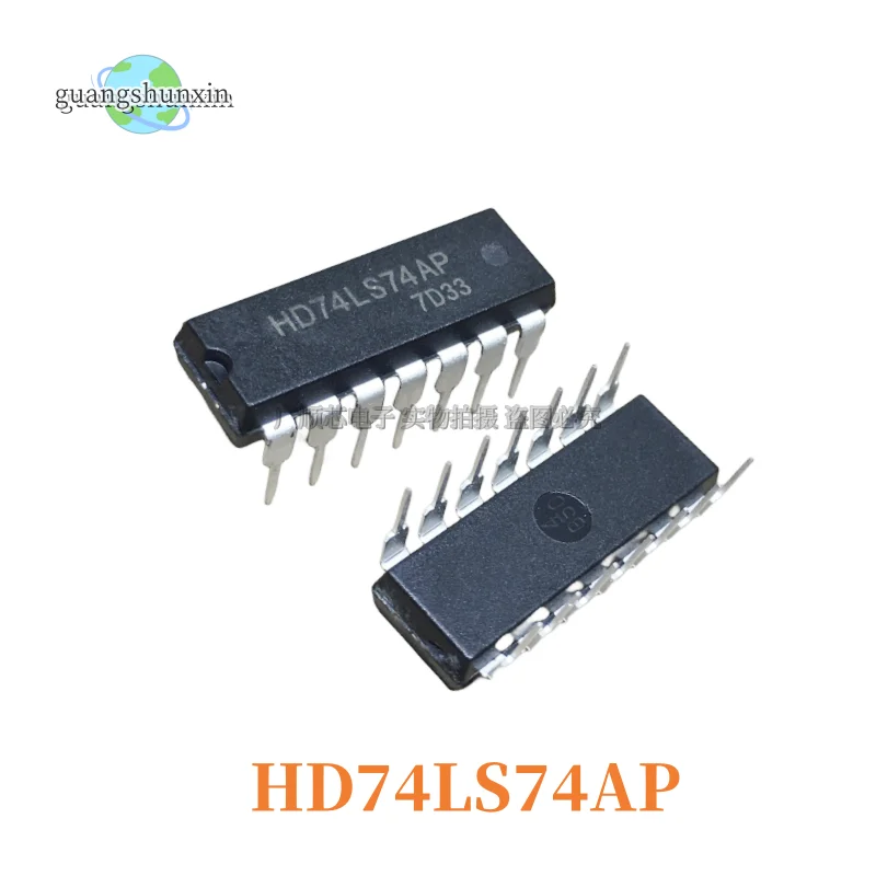 10PCS 74LS74 HD74LS…
