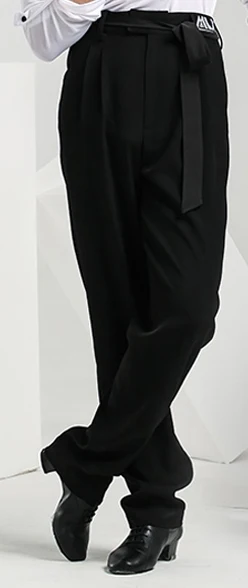 VIP-DANCERS 2025 Latin Dance Performance Hosen für Männer Samba Chacha Tango Kleid Erwachsene Moderne Hosen Gestreifte Taschenhosen Latin Wear 5