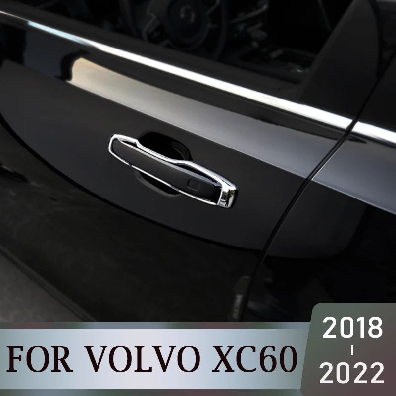 

Гибридная Серебристая Крышка для дверной ручки Volvo XC60 2018 2019 2020 ABS
