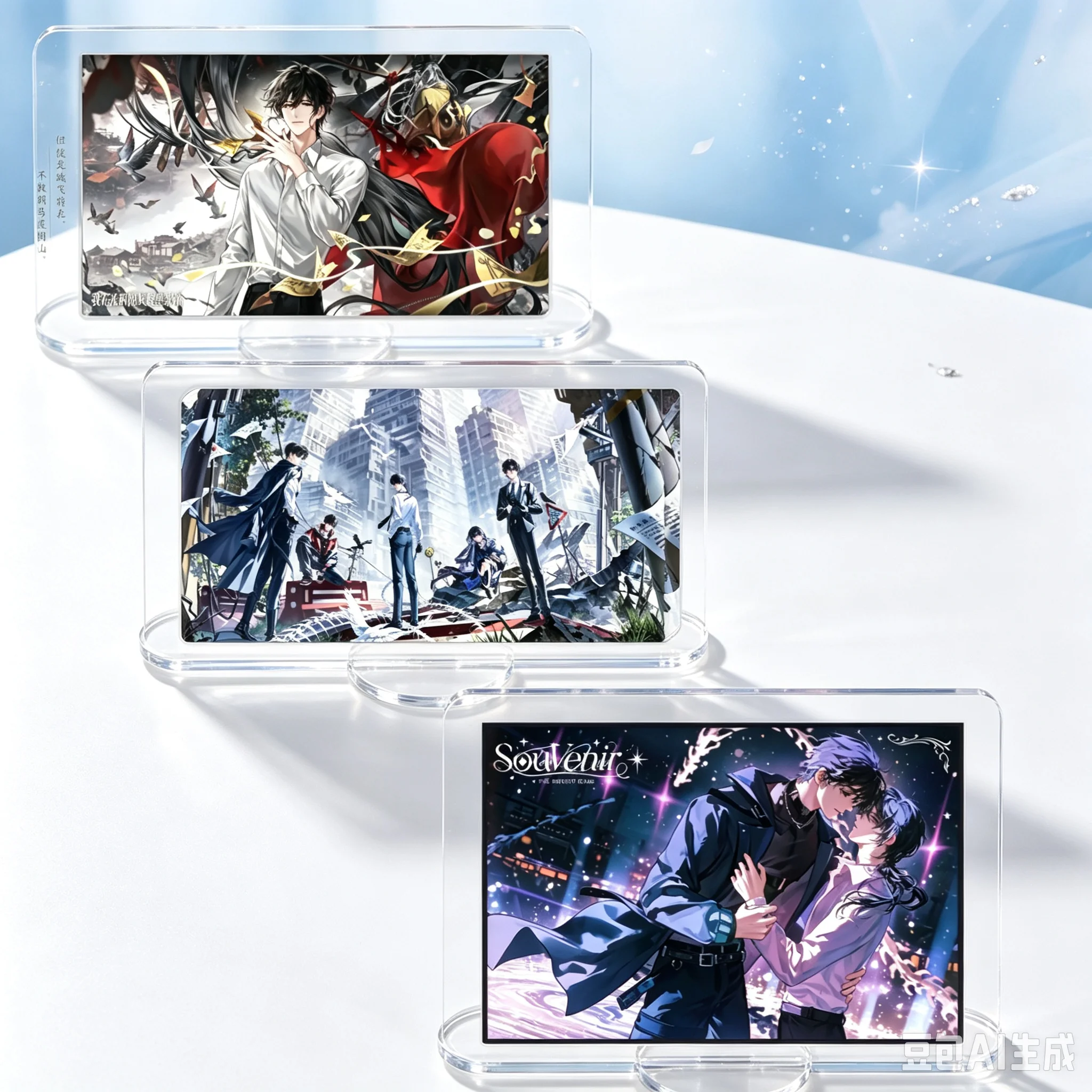 Anime I Became A God In A Horror Game Model Action Figure Peripheral Collection Acrylic Stand Model Decorations Gifts Keychain