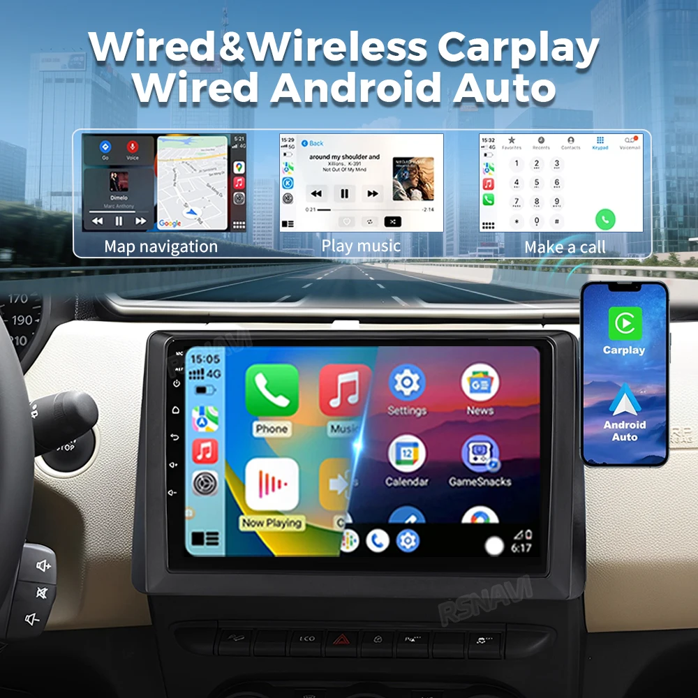 Android 16 Carplay Auto Car Radio Multimedia Player For Renault Duster HM 2 2020 - 2021 Arkana 1 2019-2021 Stereo 2din Head Unit