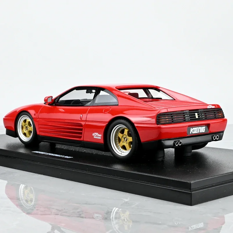 GT Spirit 1/18 Koenig Special 348 Twin Turbo Alloy Toy Motor Vehicle Diecast نموذج معدني هدايا