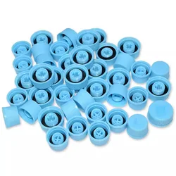 30pcs Car Air Conditioning Dust Caps Safety Valve Valve Core Cover 134a Fluorine Nozzle Smart Cover High Pressure Low Auto Parts