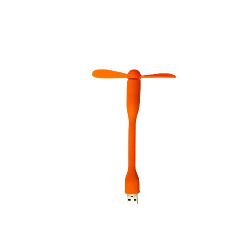 USB Small Fan Flexible Bendable Fan For Power Bank Laptop PC AC Charger Portable Hand Cool Mini Fan For Computer Summer Gadget