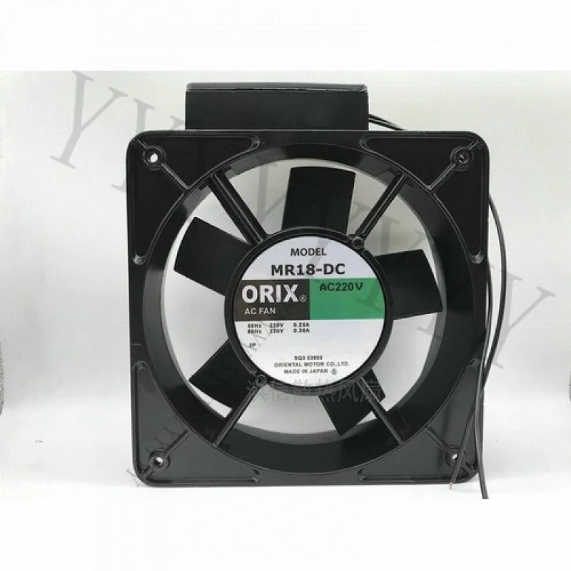 

Y+ORIX MR18-DC 200V 18065 18CM 0.25a/0.30a high air volume cooling fan