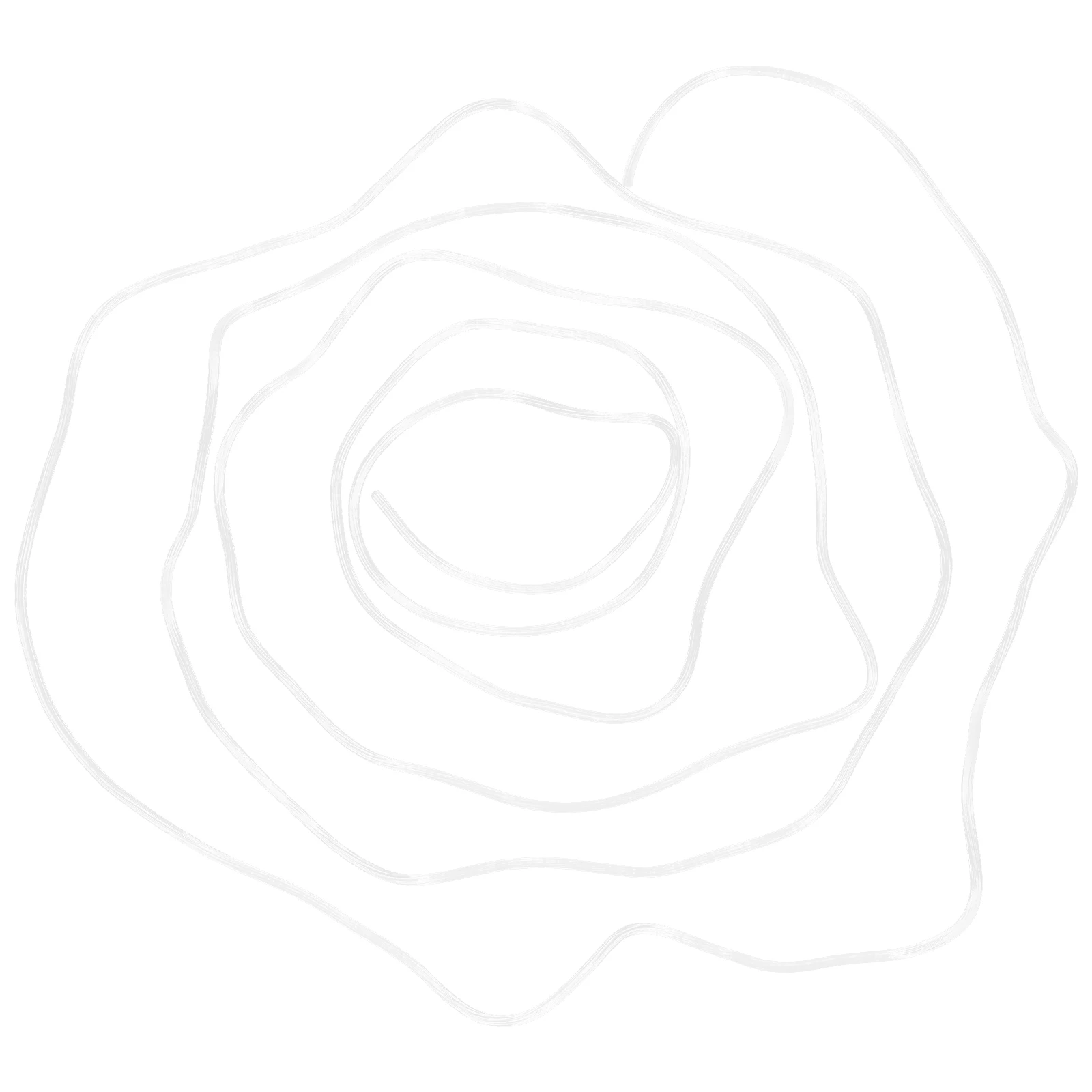 

Window Screen Spline Transparent Bull Tendon Durable Tight Seal Strip Replacement Window Screen Repair Tool for Doors