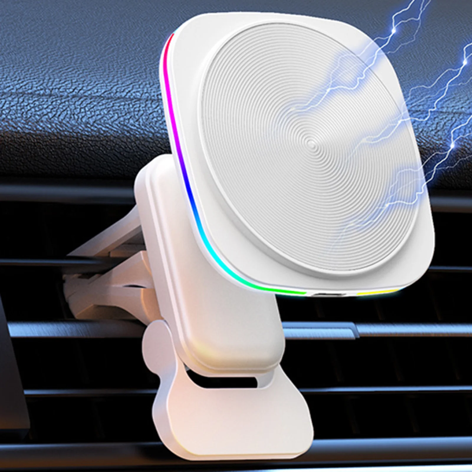 

Car Air-vent Phone Charger 360° Rotation 15W Phone Holder For Auto