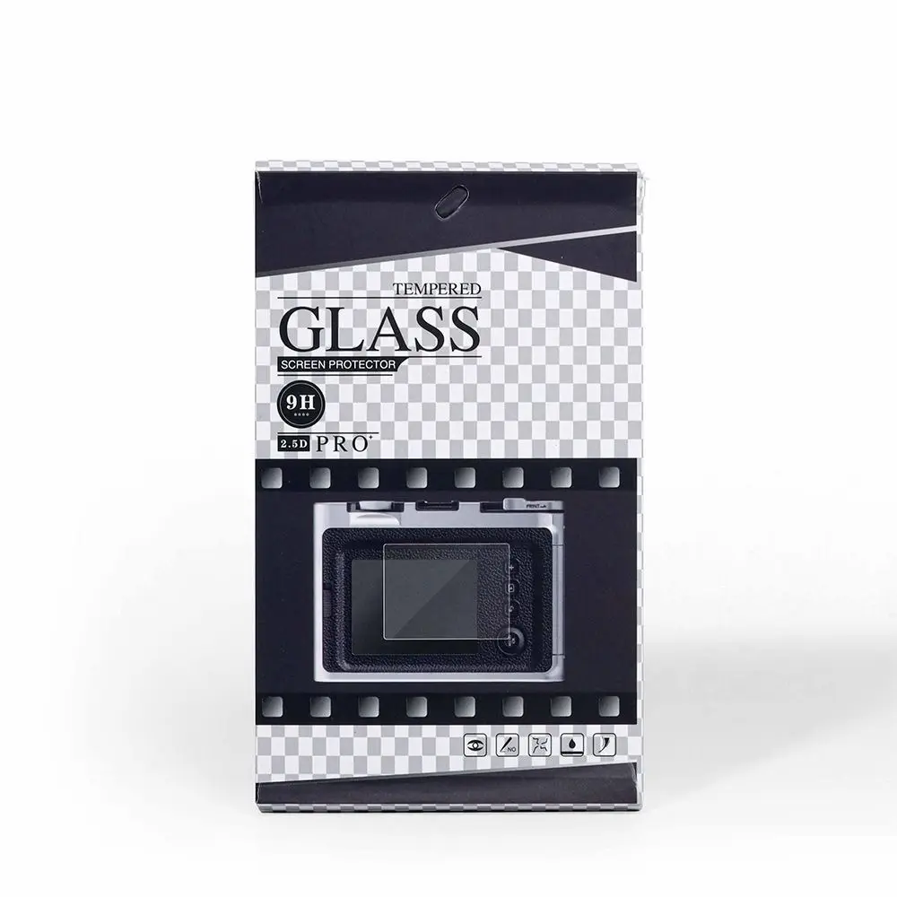 Anti-kras Instant Camera Screen Protector Anti-vingerafdruk 9H hardheid Lensbeschermfolie voor Fujifilm Instax WIDE EVO