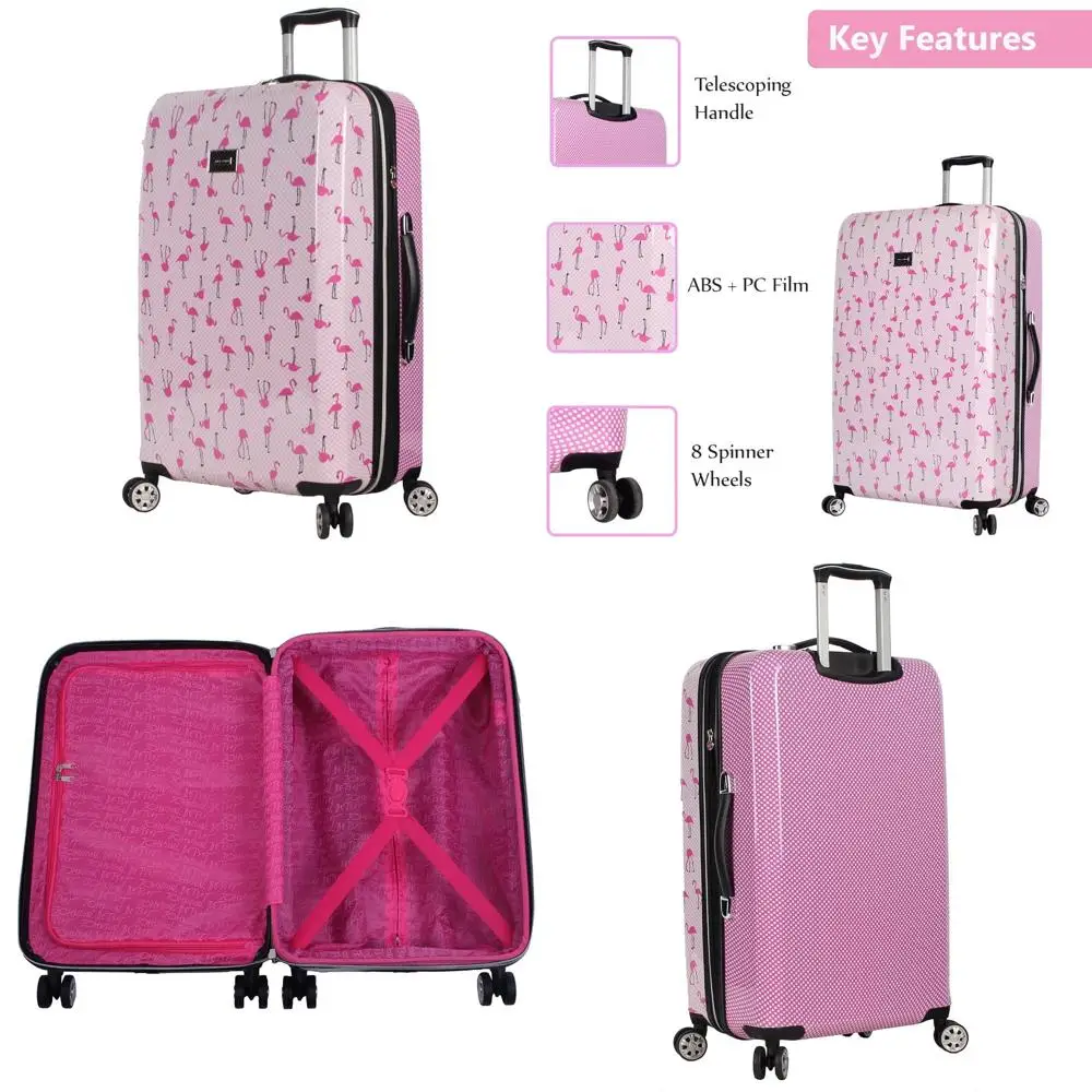 Maleta rígida expandible resistente a los arañazos Colección de equipaje facturado de 26 pulgadas - Maletas ligeras de diseño ABS + PC