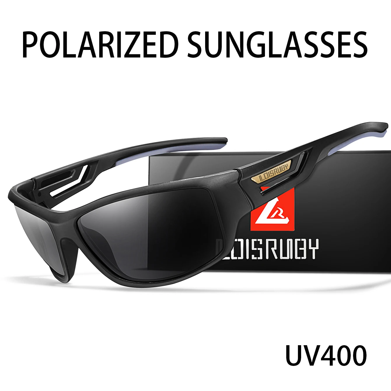 LOISRUBY Men and Women's Camouflage Polarized Cycling Sunglasses Outdoor Sports Driving Fishing Running Glasses