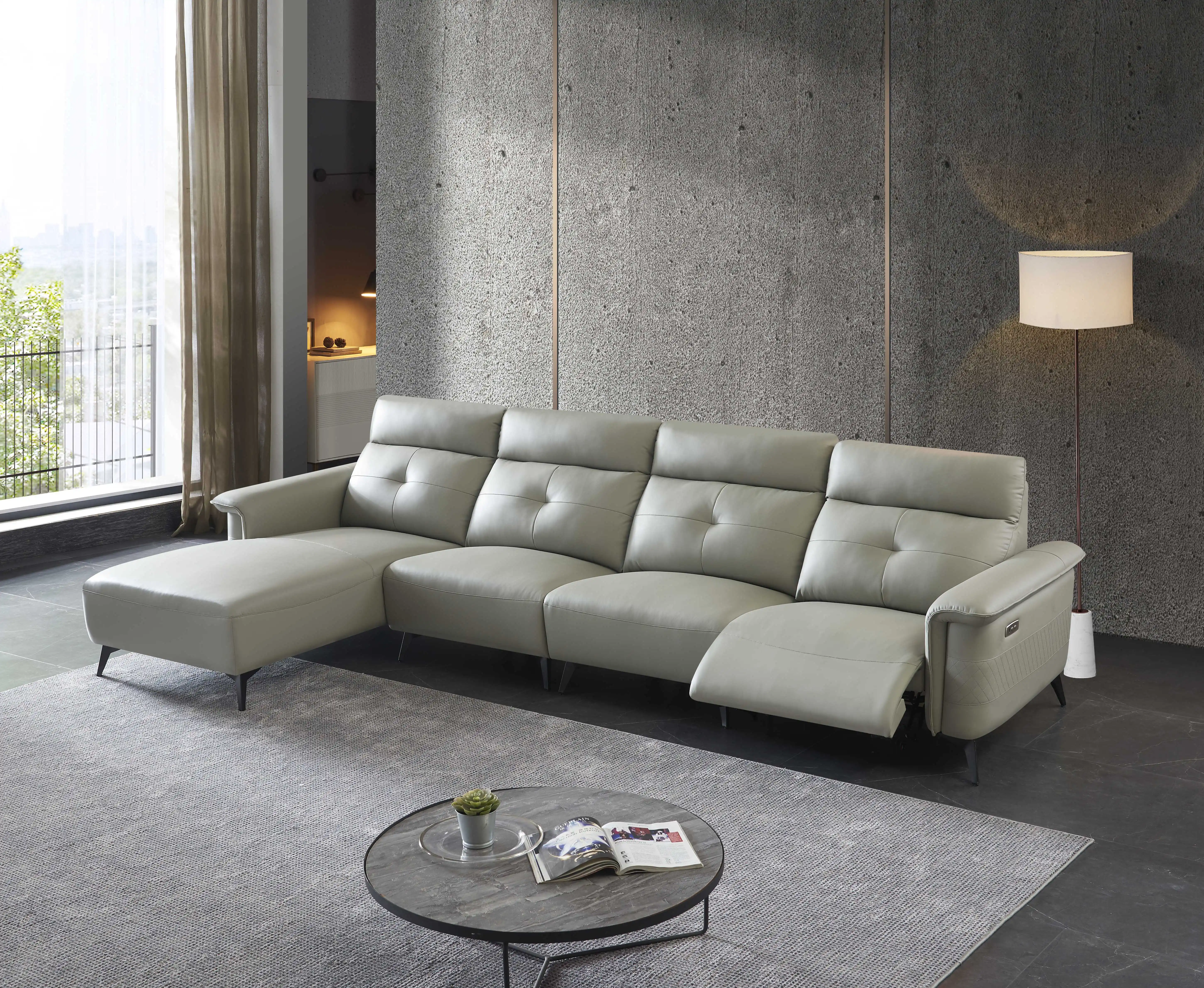 #Living Room Sofa Set Scientific Cloth Interior Design Functional Reclinable Sofa Electric Recliner Home Sofas with ChaiseLounge
