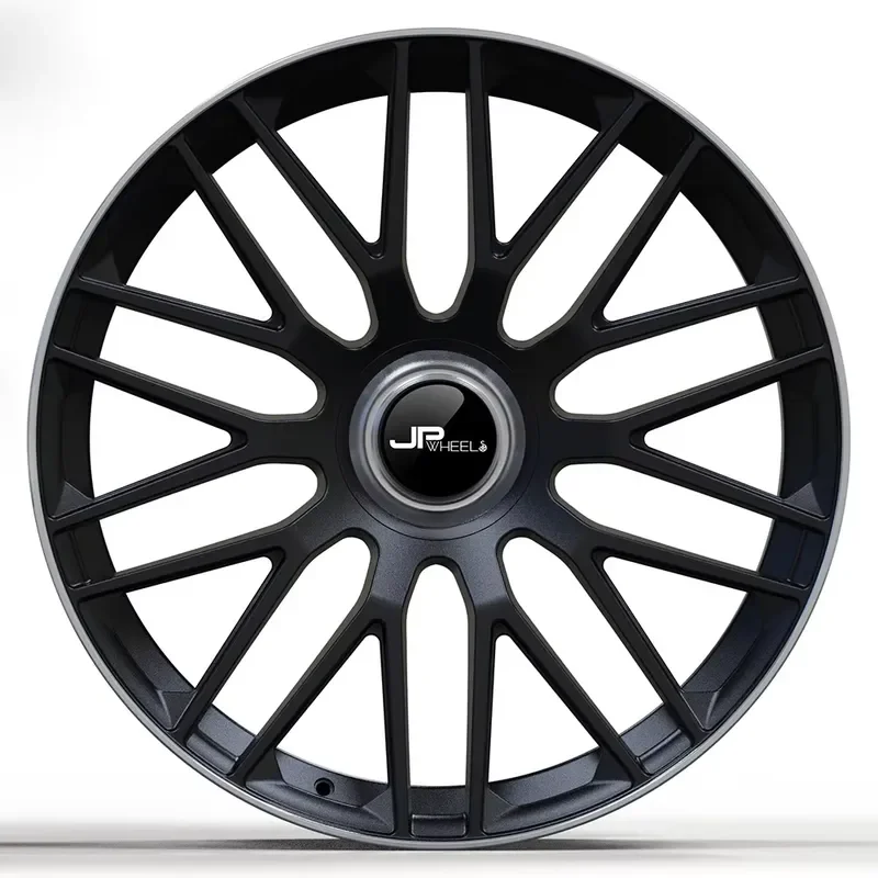 JPwheels Factory Price 5x112 Forged Alloy Wheels For 23 Inch Aluminum Car Rims Multi Spoke Custom Wheels J02020