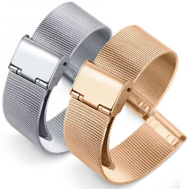 20/22mm Milanese Metal Band For Amazfit GTS/2/2e/3/4 Mini/GTR /GTR2/3/4/Pro Bip Bracelet Huawei Watch 4/3GT5/4/3/2 Strap