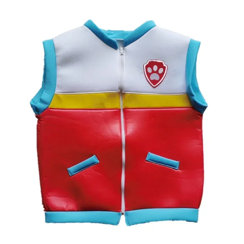 باو باترول ملابس الأولاد سترة كليب سترة تأثيري دورية الكلاب أنيمي الشكل رايدر هالوين حفلة لعب الأدوار زي الاطفال هدية #4