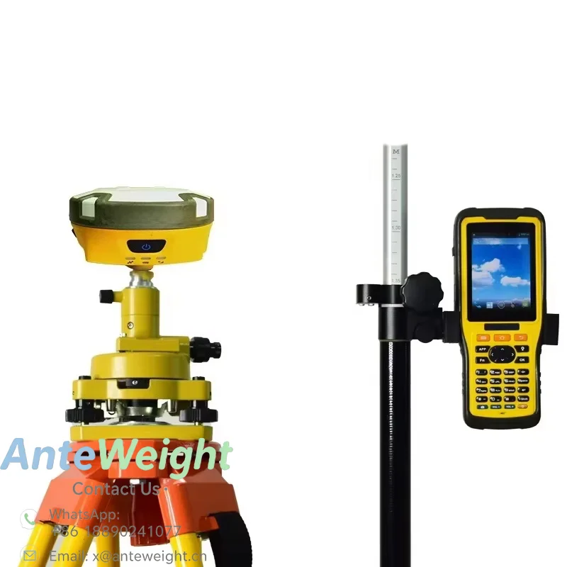Industrial GNSS RTK Surveying Instrument, High Precision GNSS Receiver for Land Survey Work