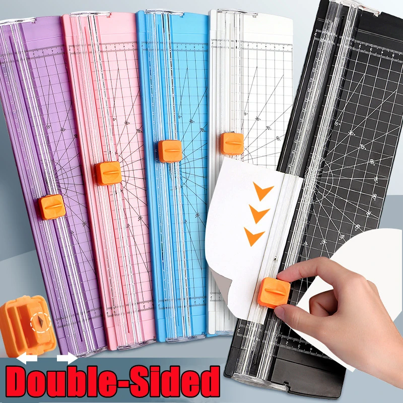 

New Portable A3/A4 Paper Cutter Trimmer, Uncharged Manual Cutting Tool Made with Durable Plastic, School, Home, and Office Use