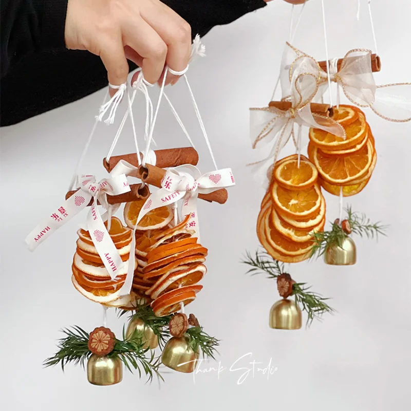 

THANKS | Thinking Orange Big Orange Italian Orange Slices Pendant DIY Plant Dried Float Hanging New Year's Decorative Wall H