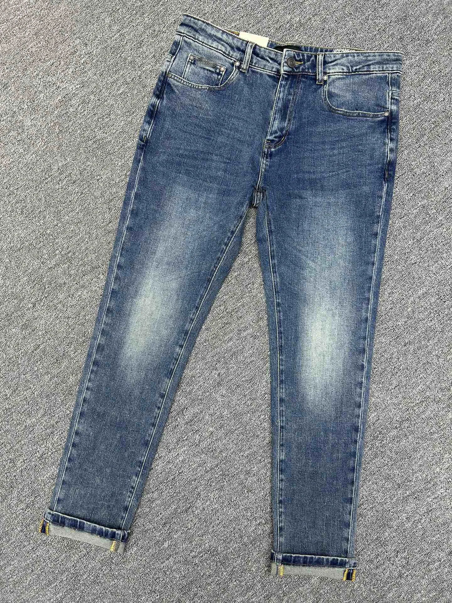 2025 DIKU Men's boutique autumn and winter new casual jeans with exquisite tailoring, clean, refreshing and neat, sizes 29-38