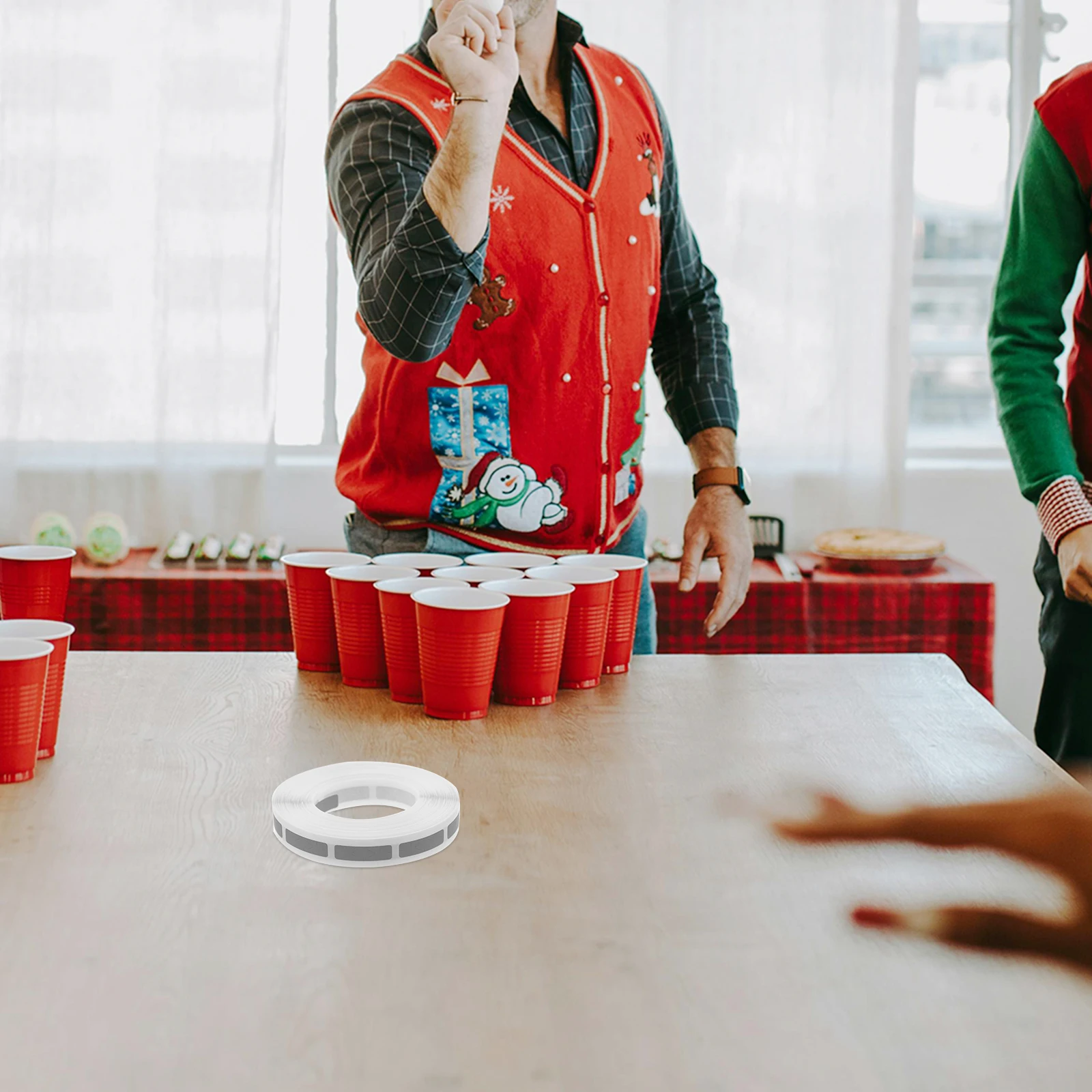 

1 Roll Scratch Off Decal Stickers Golden Coating Film for DIY Reward Cards Classroom Games Fun Activity Kids Motivation Labels